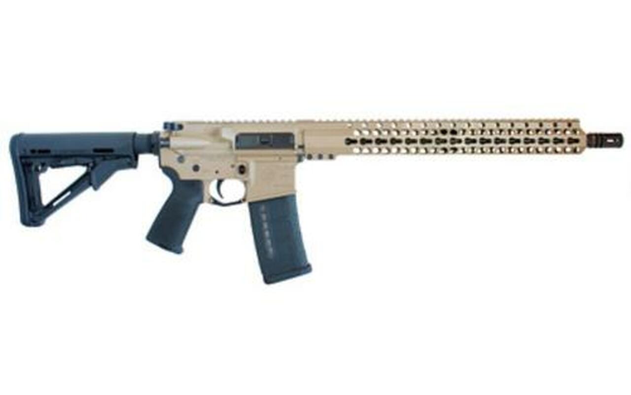 Diamondback DB15 Rifle, .223/5.56, 16", Flat Dark Earth, Keymod Handguard,, , 30 rd