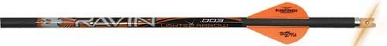 RAVIN XBOW ARROW, LIGHTED NOCK 2" OFFSET VANES .003" 3PK