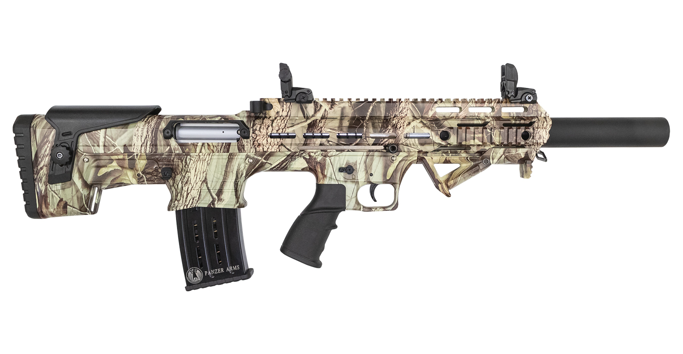 BP-12 Bullpup 12 Gauge Semi-Automatic Shotgun with Woodland Camo Cerakote Finish - Firearms | The Gun Shop