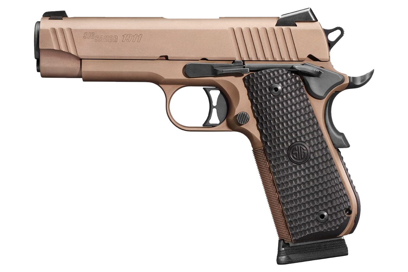 1911 Fastback Emperor Scorpion Carry 45 ACP Pistol with FDE PVD Finish - 1911 Pistols | The Gun Shop