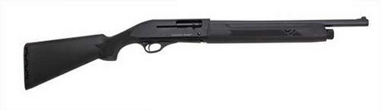 Charles Daly C60205 600HD Semi-Auto 12ga 18.5" 3" CB Synthetic Stock Black