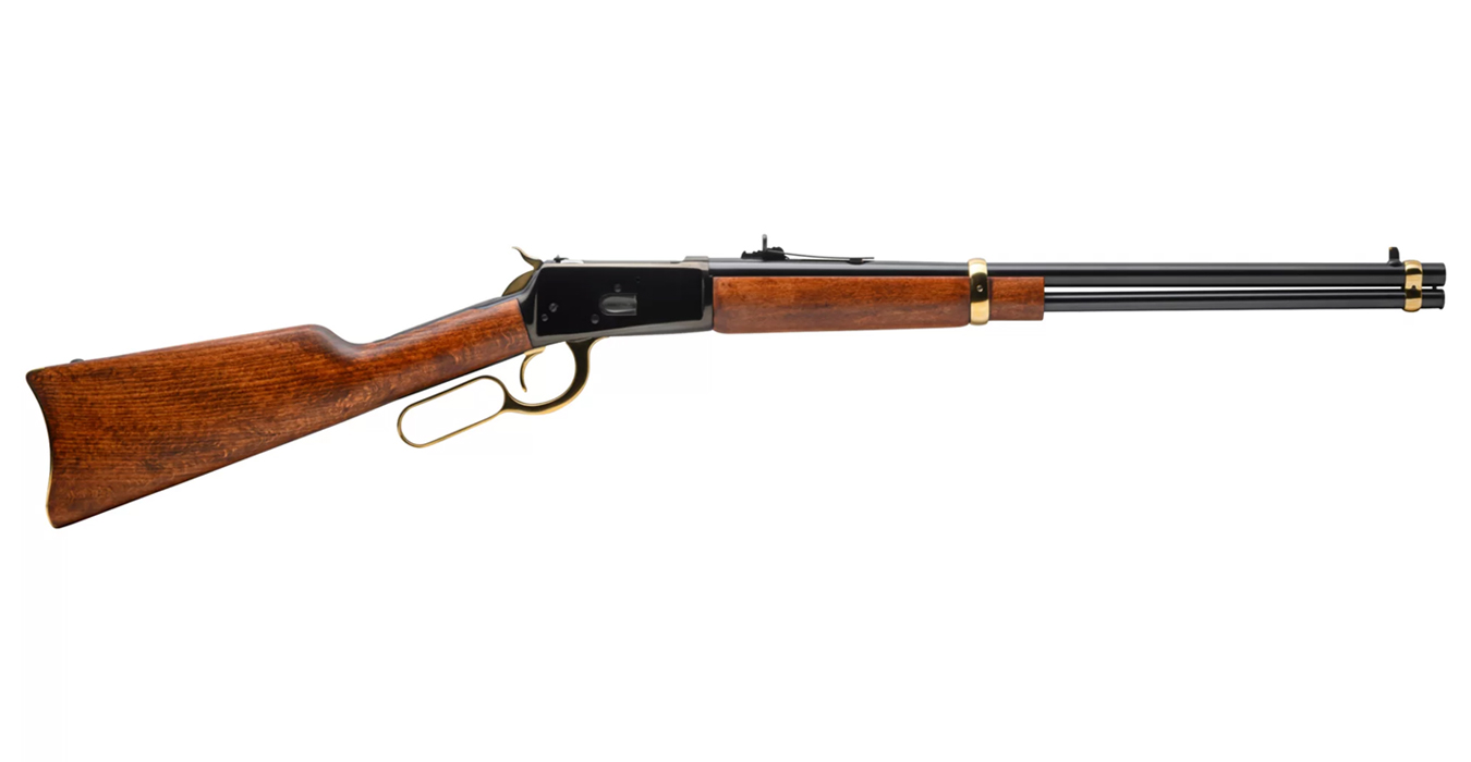 R92 357 Magnum Lever Action Rifle with Brazilian Hardwood Stock and Gold Accents - Firearms | The Gun Shop