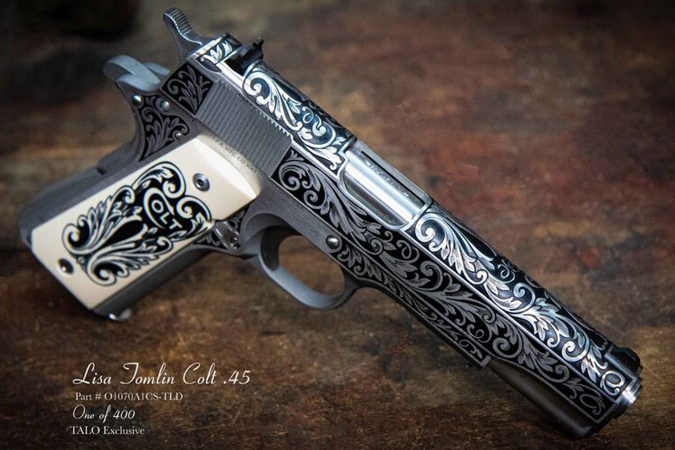 1911-A1 45 ACP Lisa Tomlin Engraver Special Edition (One of 400) - 1911 Pistols | The Gun Shop