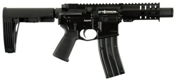 CMMG MK4 Banshee, .22 LR, 4.5" Barrel, 25rd, Magpul MOE Grips, Black