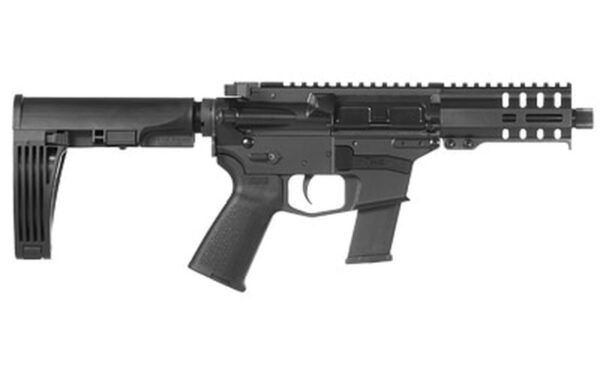 CMMG MkG Banshee AR-15 Pistol, 45 ACP, 5" Barrel, Graphite Cerakote, Pistol Brace, 13rd Mag