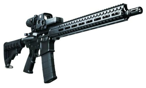 CMMG Resolute 100 MK4 5.56mm 16.1" Barrel, 6-Position Black Stock Black Hardcoat Anodized, 30rd