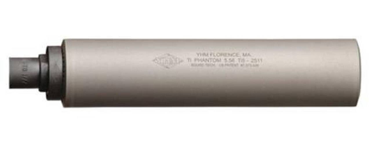 YHM Titanium Q.D. Phantom 5.56/.223 Suppressor Flash Hider Mount Matte Finish 9/19-24 TPI - All NFA Rules Apply