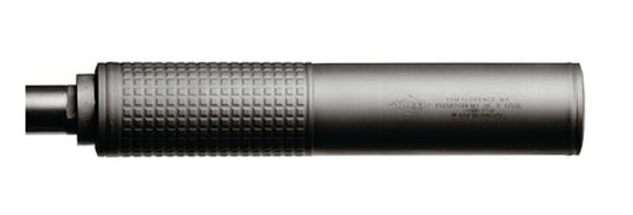 YHM Stainless Q.D. Phantom M2 .30 Caliber Suppressor With Flash Hider Mount 8.5 Inches Black Matte Finish 1/2-28 TPI - All NFA Rules Apply