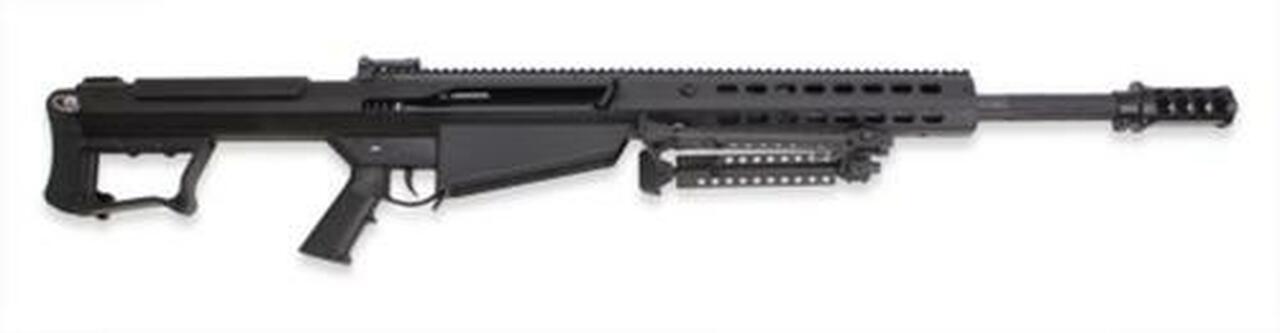 Barrett M107A1 .50 BMG 20" Chrome Lined Barrel Suppressor-Ready Muzzle Brake Black Ceracote Finish 10 Rd Mag