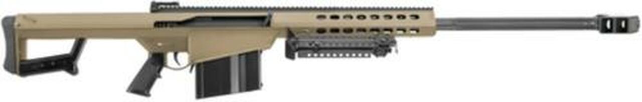 Barrett 82A1.50 BMG 29" Barrel, Tan Parkerized Receiver 10 Rd Mag