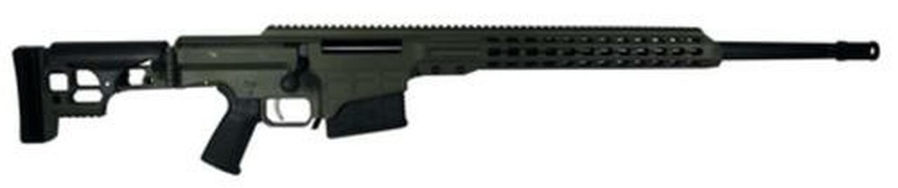 Barrett MRAD Multi Role Adaptive Design .338 Lapua 24" Fluted Barrel with Olive Drab Green Cerakoted Receiver10rd