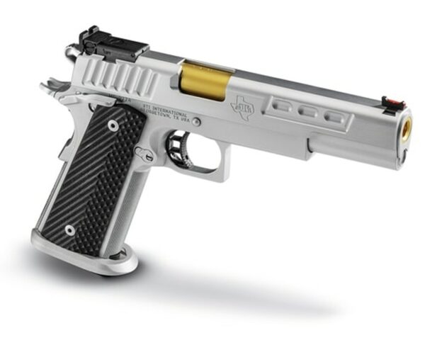 STI DVC Classic 1911 9mm, Hard Chrome, 5.4" Bushing Barrel, 2 X 10 RD. MAG