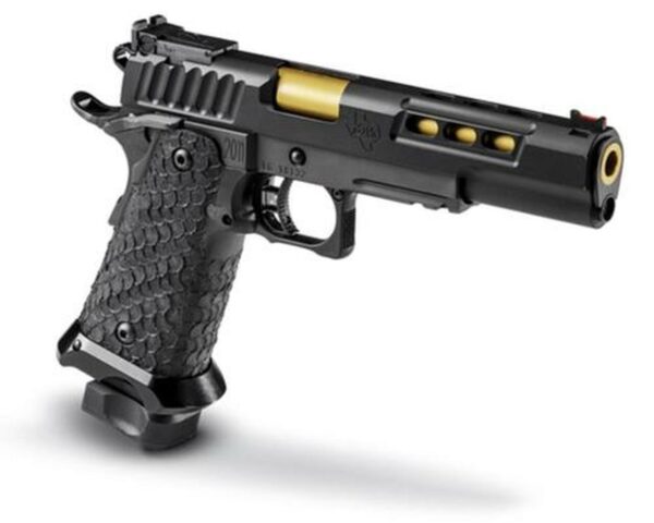 STI DVC 3-Gun 9mm, DLC Finish, 5.4" Bushing Barrel, 2 X 10 RD. MAG