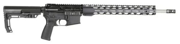 Radical Firearms Forged MHR 223 Wylde, 18" Barrel, Mission First Tactical Minimalist Stock, Black/Stainless Barrel, 30rd