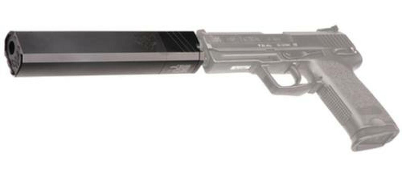 Silencerco 45 ACP Osprey Suppressor, Body Only, No Piston