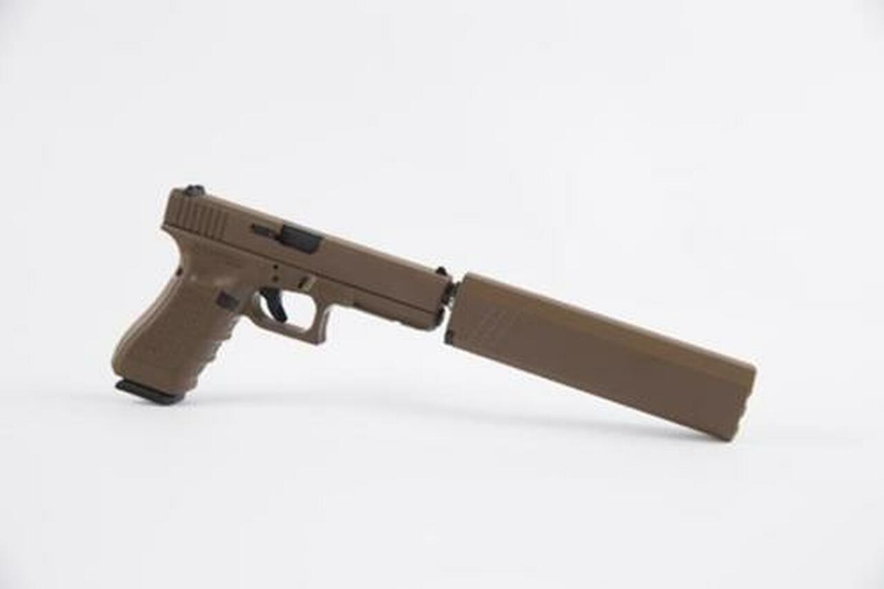 Silencerco 45 Osprey .578x28, No Piston, Dark Earth