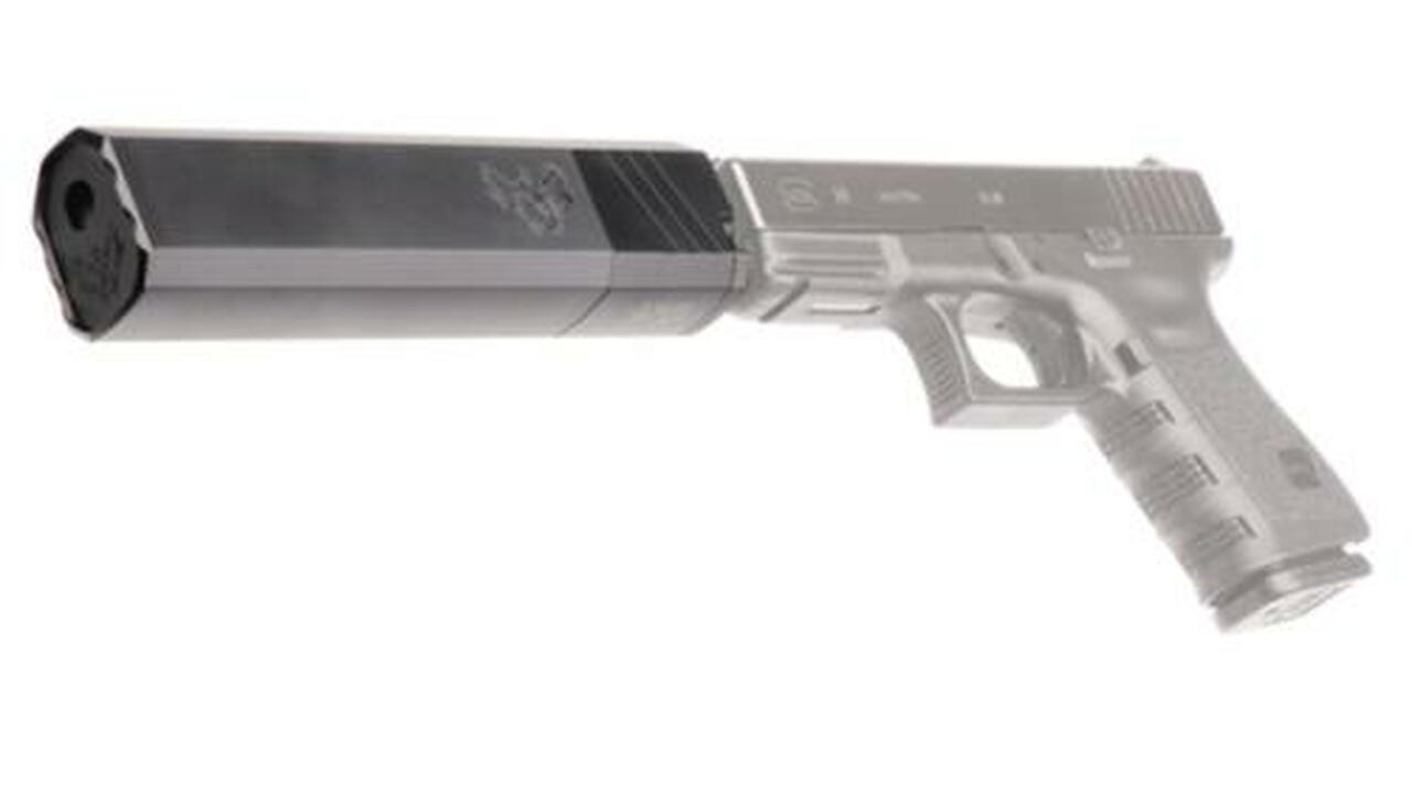 Silencerco 9 Osprey Suppressor, Body Only, No Piston
