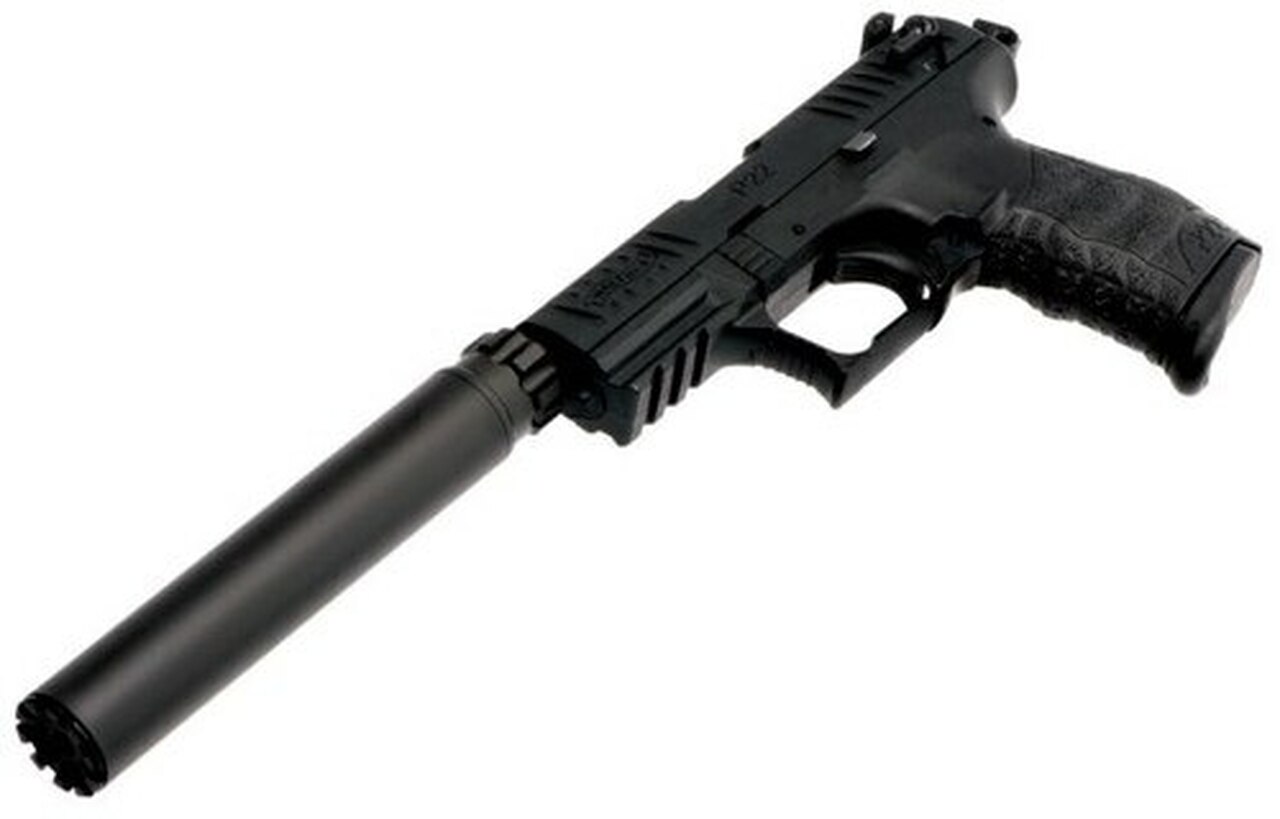 Spectre 22 Rimfire Silencer .22Lr/.22Wmr/.17Hmr/5.7mm Black Oxide Finish - All Nfa Rules Apply