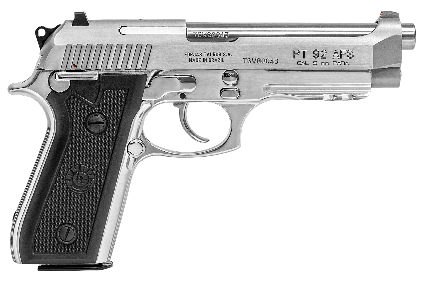 PT92 9mm Stainless Pistol - Firearms | The Gun Shop