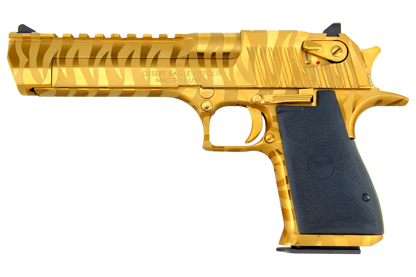 Mark XIX 357 Mag Titanium Gold Pistol with Tiger Stripes - Firearms | The Gun Shop