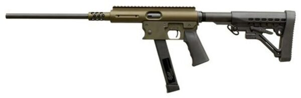 TNW Aero Survival 10mm, 16.25" Collapsible Black Stock Olive Drab Green