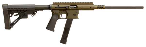 TNW Aero Survival 10mm, 16.25" Collapsible Black Stock Olive Drab Green