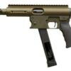 TNW Aero Survival 45 ACP 16.25" Collapsible Black Stock Black Hardcoat Anodized