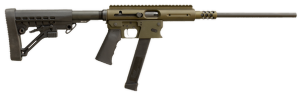 TNW Aero Survival 45 ACP 16.25" Collapsible Black Stock Black Hardcoat Anodized