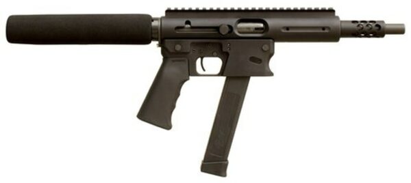 TNW Aero Survival 9mm, 8" Barrel, 33rd, Buffer Tube, Black