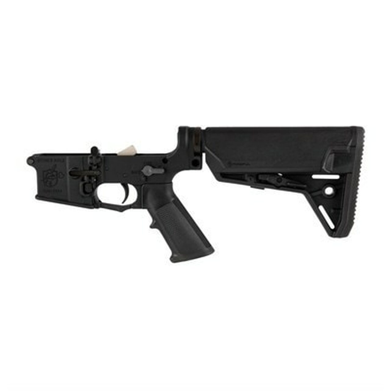 Knights Armament SR-15 Lower Receiver Complete Assembly 223/5.56, Black, Magpul SL-S Stock