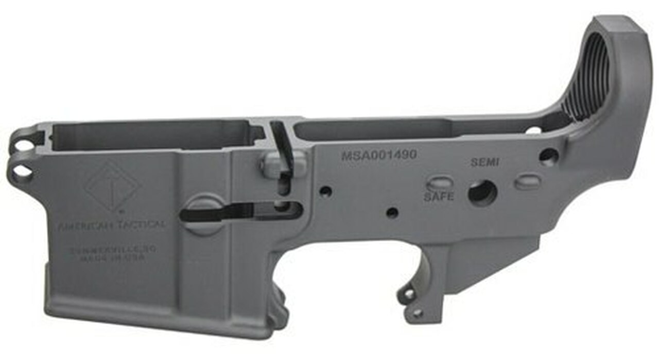 ATI Mil Sport AR-15 Stripped Lower Sniper Grey Cerakote Multi-Cal