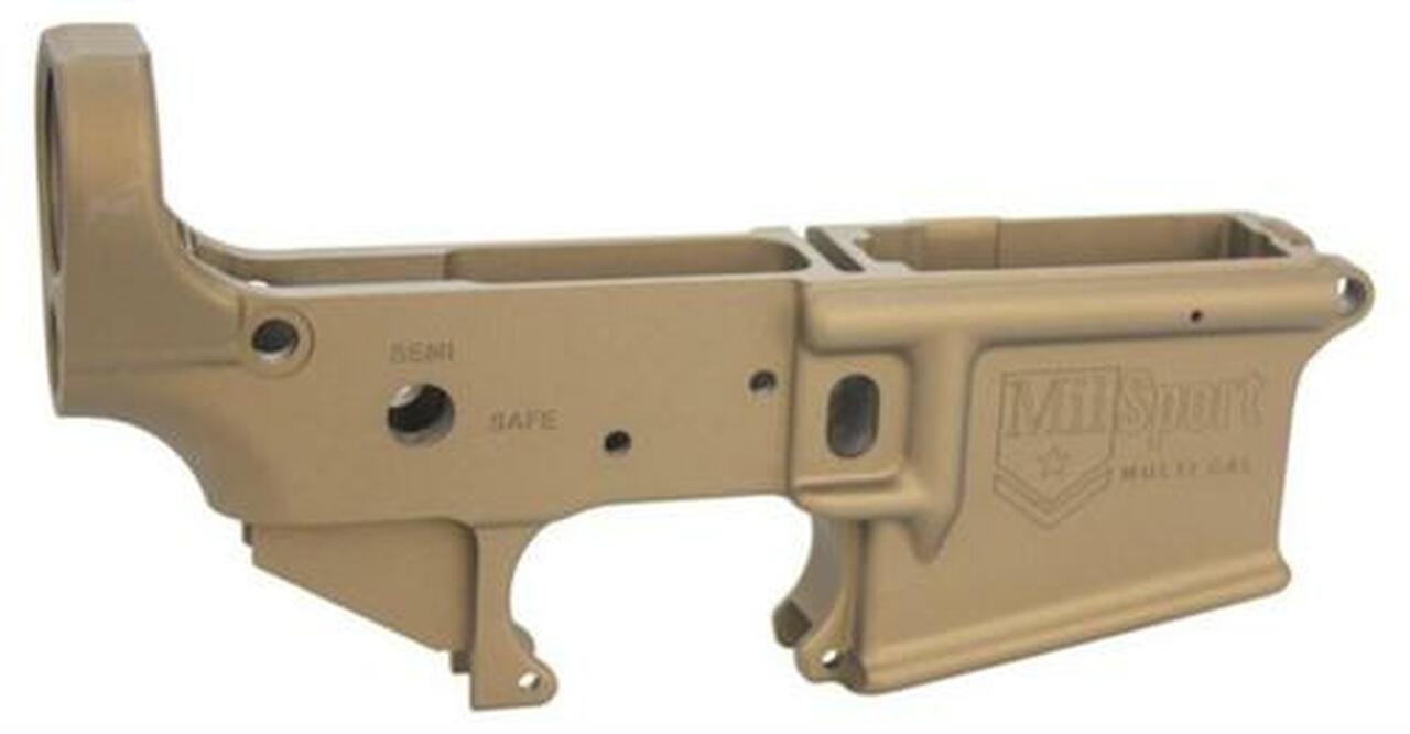 ATI Mil Sport AR-15 Stripped Lower Burnt Bronze Cerakote Multi-Cal