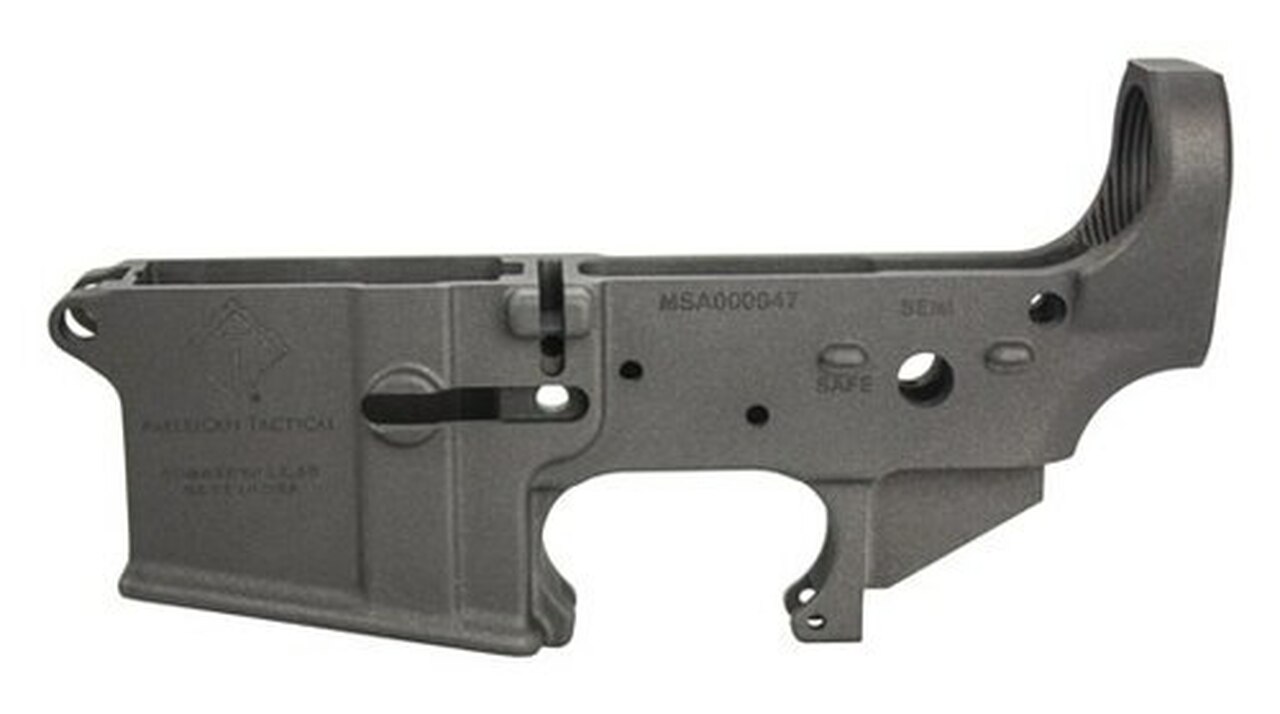ATI Mil Sport AR-15 Stripped Lower Flat Cobalt Cerakote, Multi Cal
