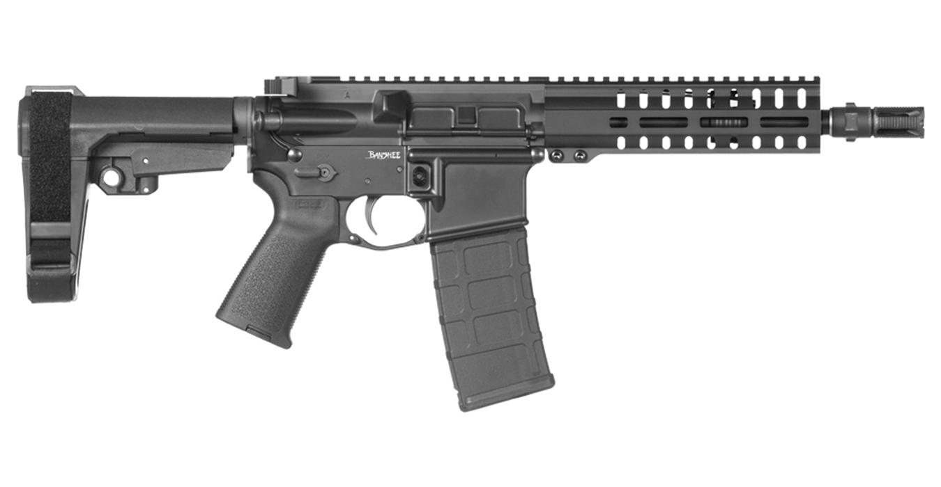 Banshee 300 Mk4 300 AAC Blackout Semi-Automatic Pistol with Black Graphite Cerakote Finish