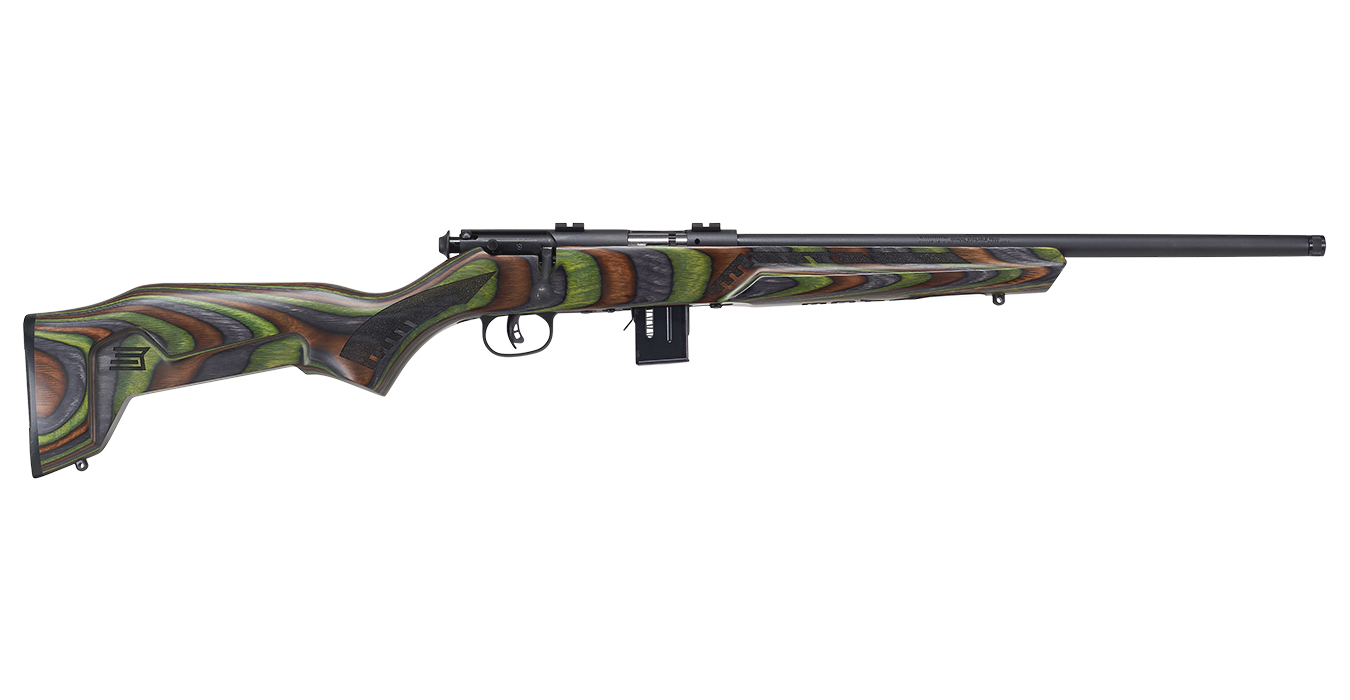 Model 93 Minimalist 22 WMR Bolt-Action Rifle with Green Laminate Stock - Bolt-Action Rimfire Rifles | The Gun Shop