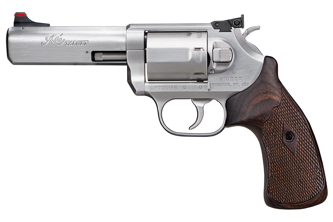 K6S Target .357 Magnum Stainless DA/SA Revolver with 4 Inch Barrel - Firearms | The Gun Shop