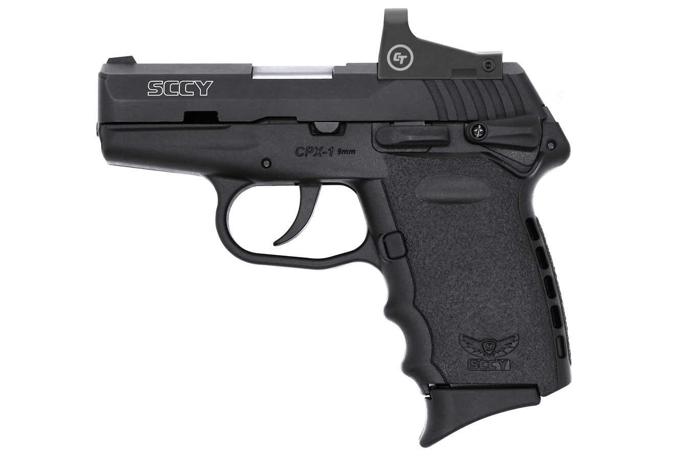 CPX-1 9mm Pistol with Black Frame and Crimson Trace Red Dot - Firearms | The Gun Shop