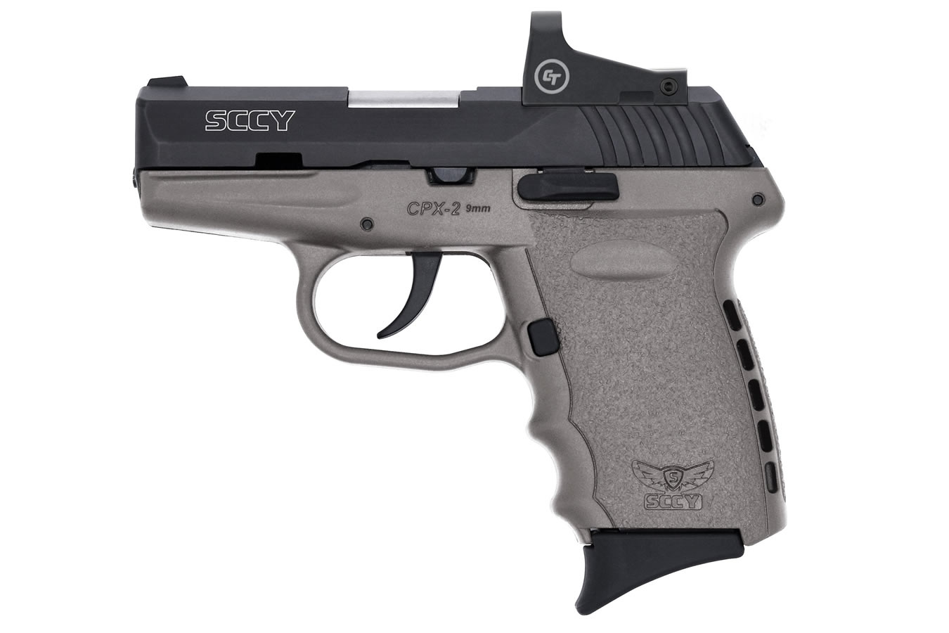CPX-2 9mm Pistol with Gray Frame and Crimson Trace Red Dot - Firearms | The Gun Shop