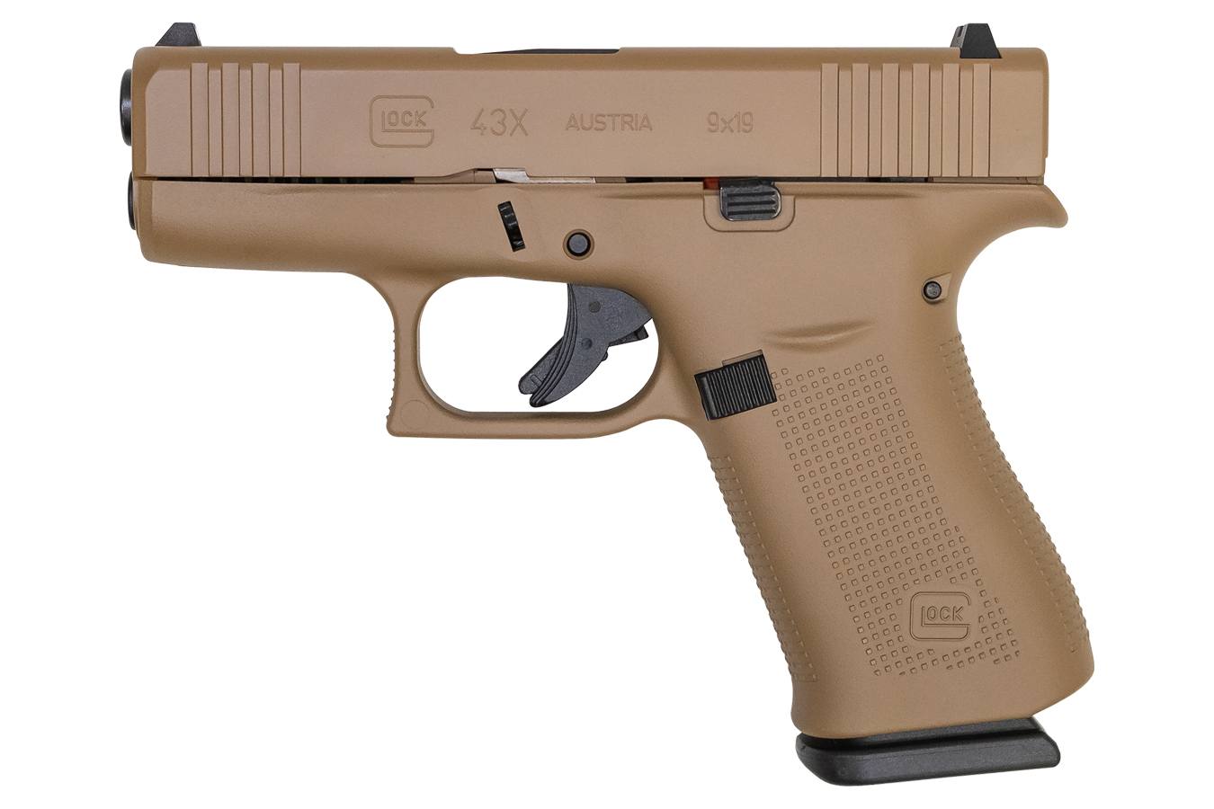43x 9mm 10-Round Pistol with Dark Earth Cerakote Finish - Firearms | The Gun Shop