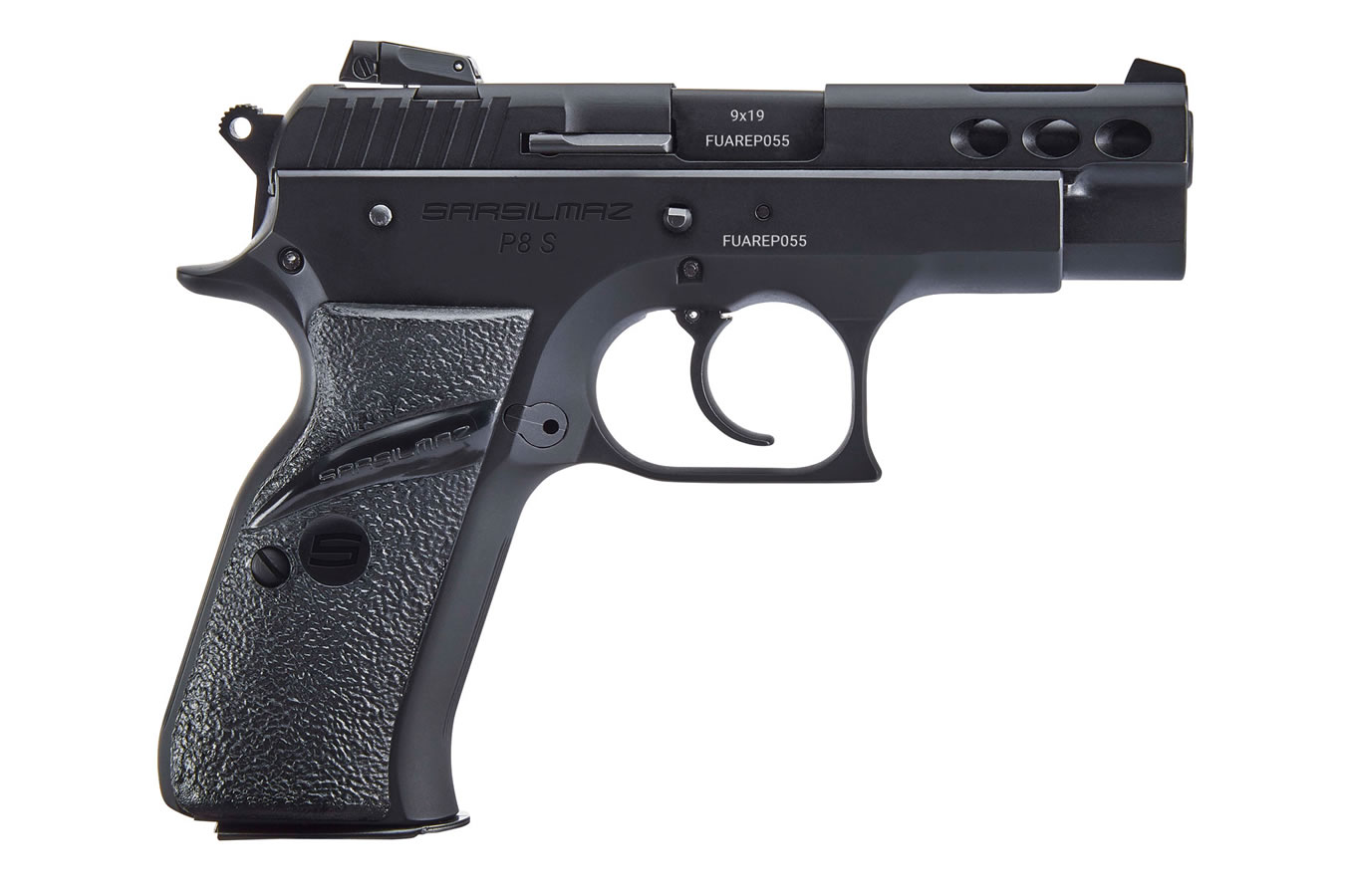 P8S Black 9mm Pistol with Manual Safety - Firearms | The Gun Shop