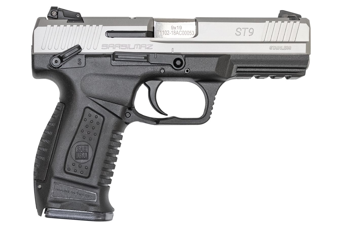 ST9 Stainless 9mm Striker-Fired Pistol