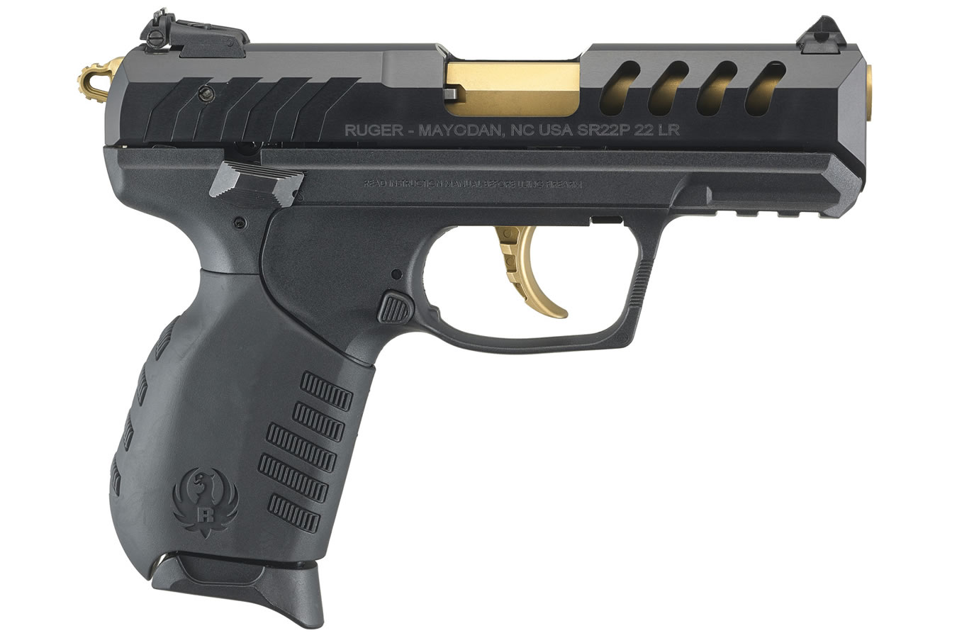 SR22 22LR Rimfire Pistol with Gold PVD Barrel - Firearms | The Gun Shop