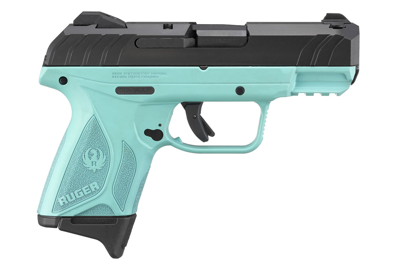 Security-9 Compact 9mm Pistol with Turquoise Frame - Firearms | The Gun Shop