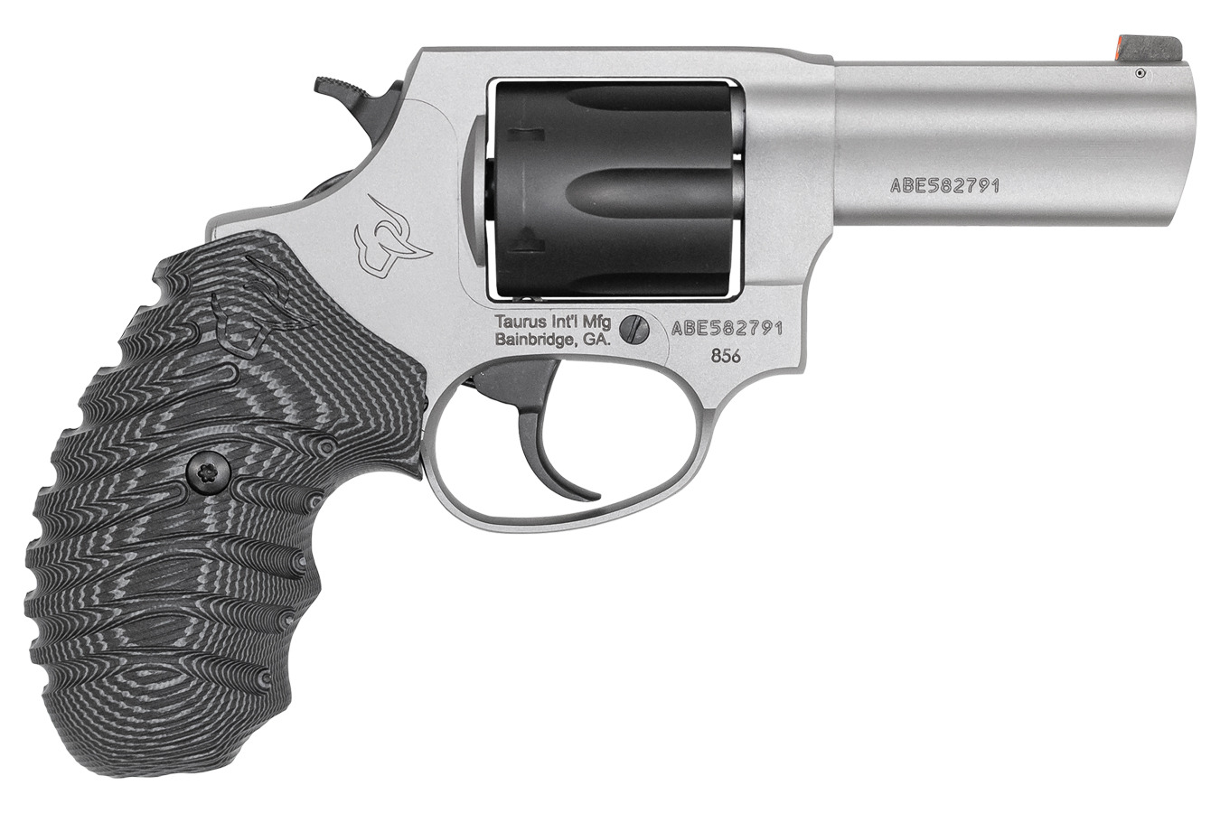 Model 856 38 Special Revolver with Matte Stainless Finish and G10 VZ Grips - Firearms | The Gun Shop