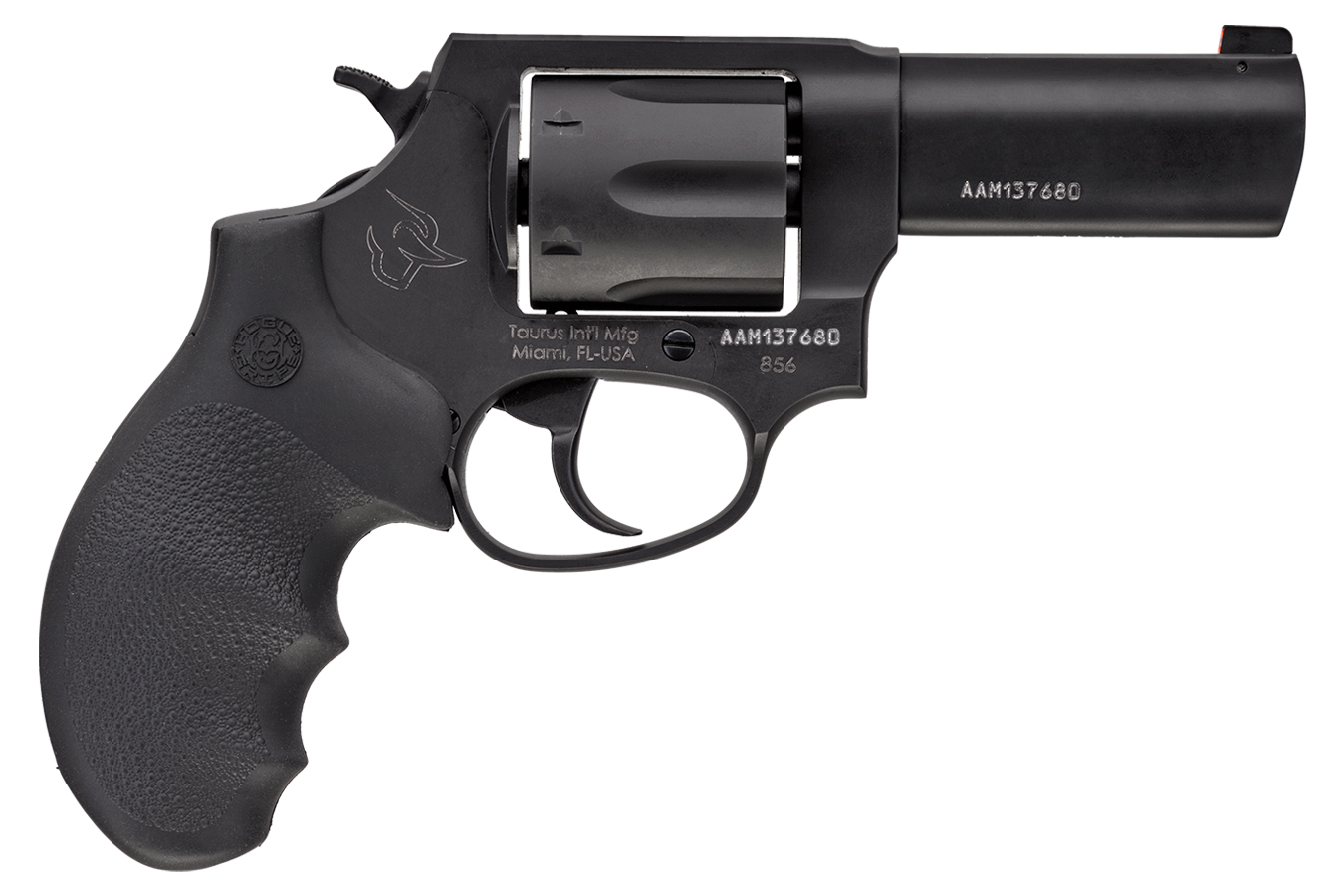 Defender 856 38 Special Black Revolver with Front Night Sight - Firearms | The Gun Shop