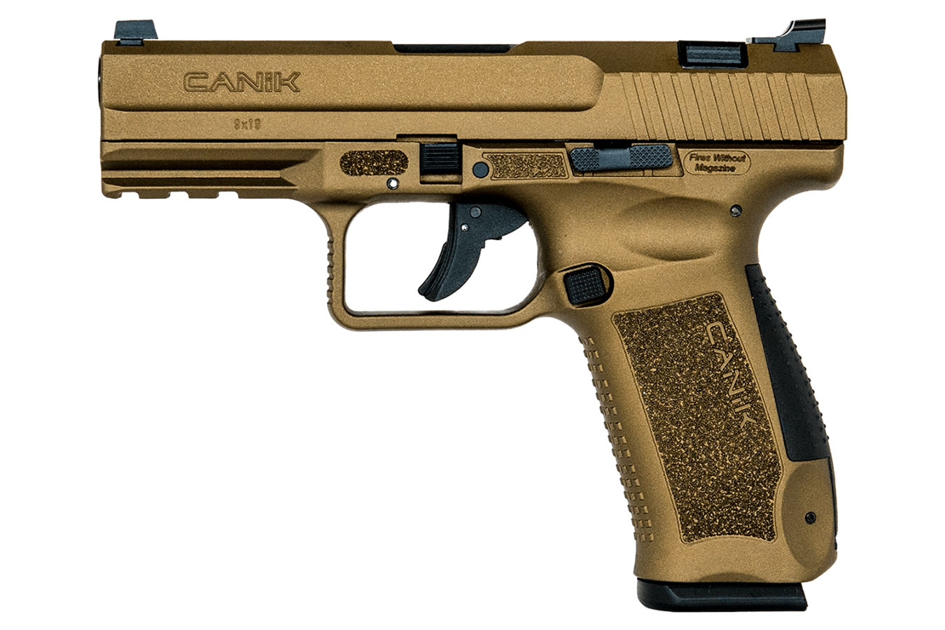 TP9DA 9mm Burnt Bronze Pistol with Warren Sights - Firearms | The Gun Shop
