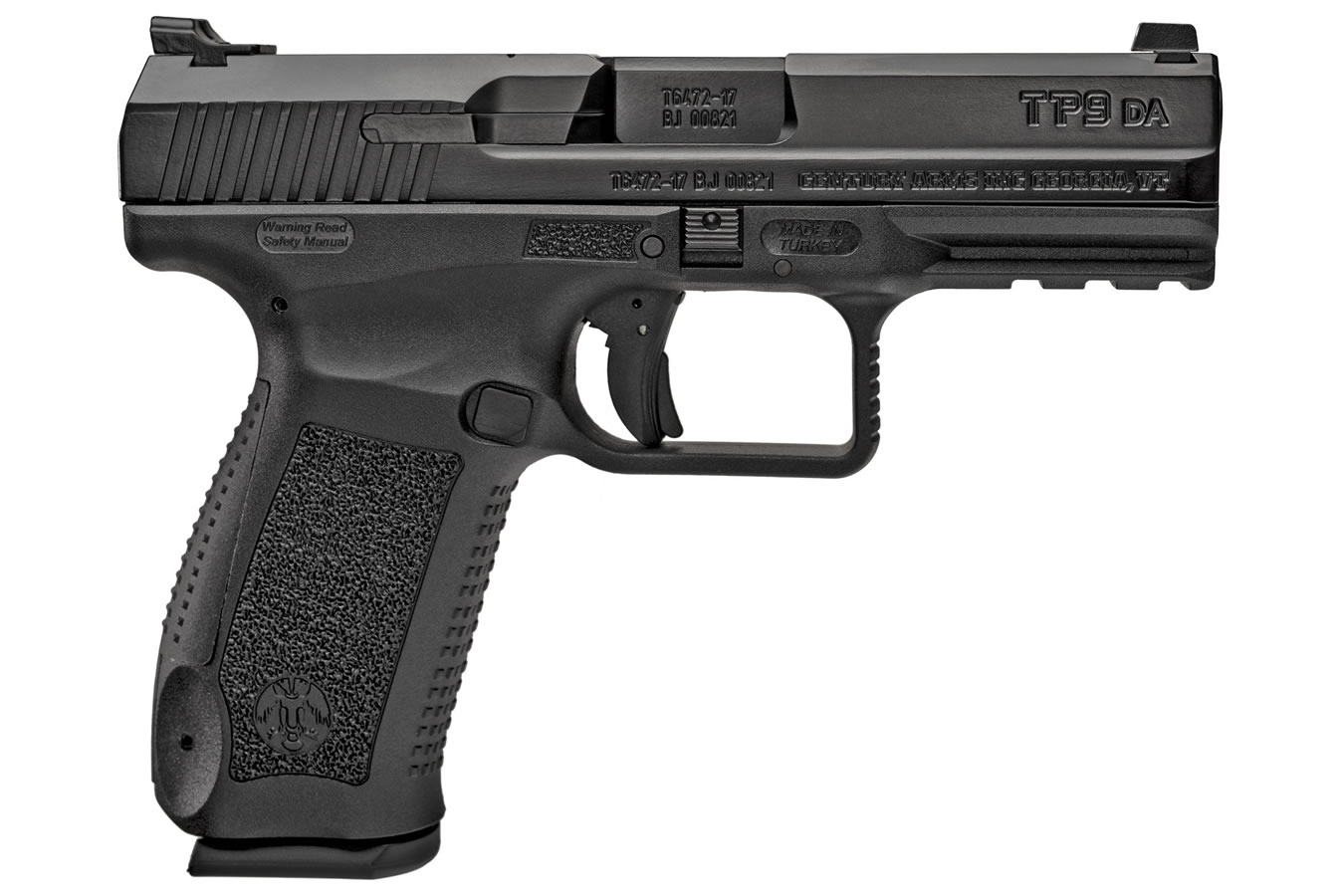 TP9DA 9mm Black Pistol with Warren Sights - Firearms | The Gun Shop