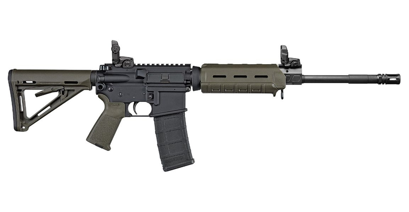 M400 Enhanced 300 Blackout AR-15 Semi-Auto Rifle with Green Magpul MOE Accessories - Firearms | The Gun Shop