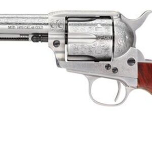 Taylors 1873 Cattleman, .357 Mag, 4.75", 6rd, Floral Engraved