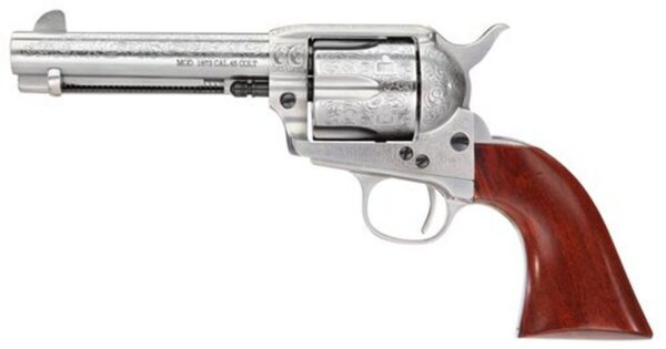 Taylors 1873 Cattleman, .357 Mag, 4.75", 6rd, Floral Engraved